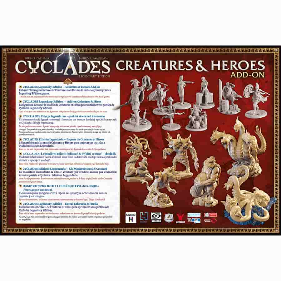 Cyclades: Legendary Edition – Creatures & Heroes