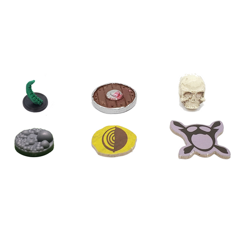 Top Shelf Gamer - Deluxe Token Bundle compatible Spirit Island™ (Set of 78)