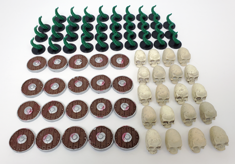 Top Shelf Gamer - Deluxe Token Bundle compatible Spirit Island™ (Set of 78)