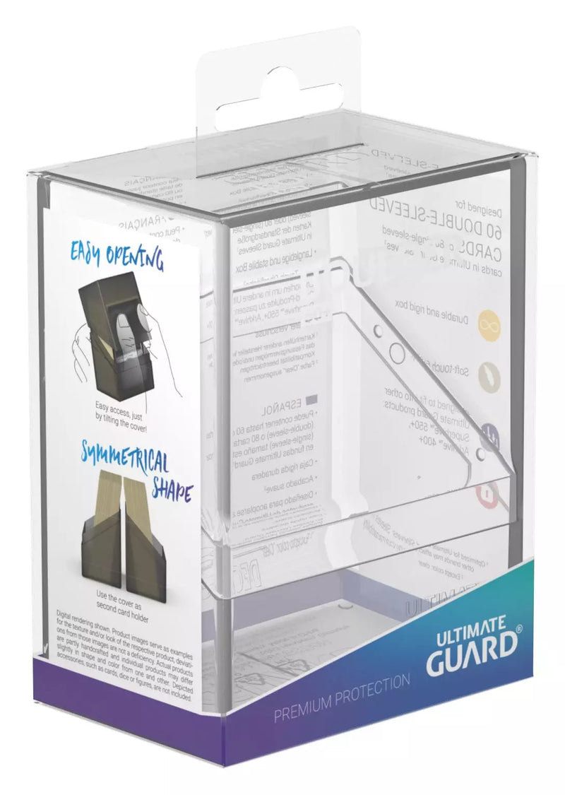 Ultimate Guard - Boulder™ 60+ Deck Case (Clear)