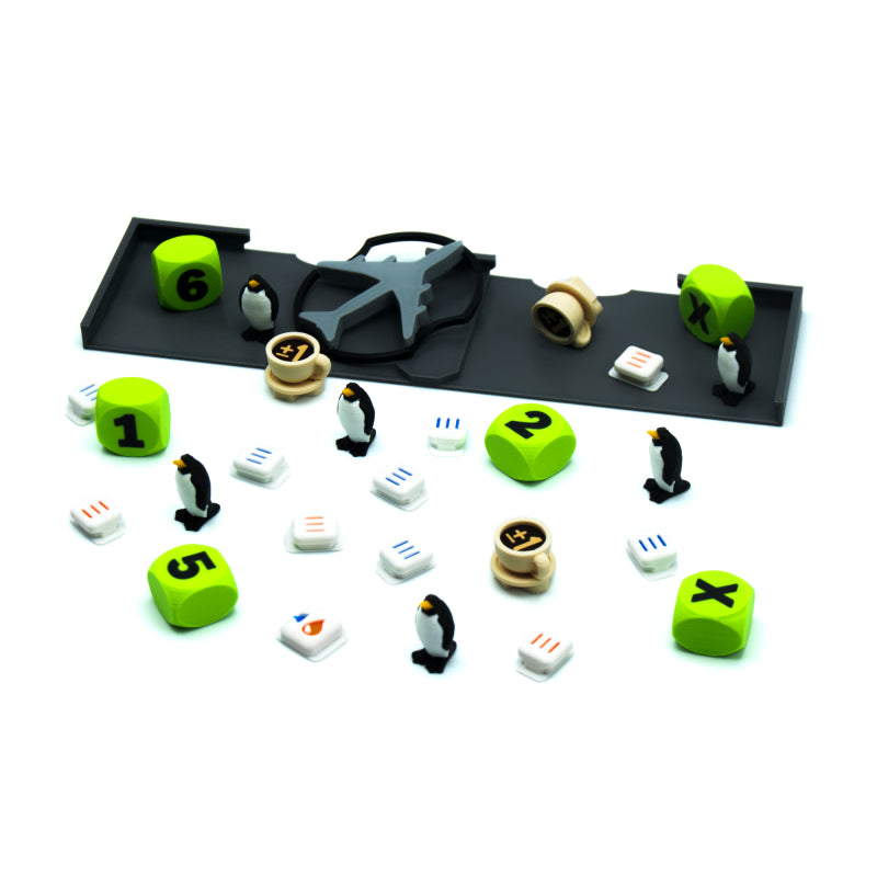 BGExpansions - Sky Team Base Game and Turbulence Expansion: Upgrade Kit (28 pieces)