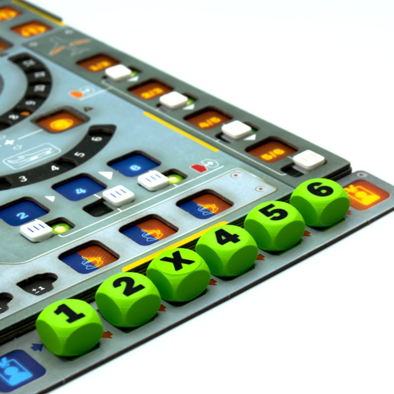 BGExpansions - Sky Team Base Game and Turbulence Expansion: Upgrade Kit (28 pieces)