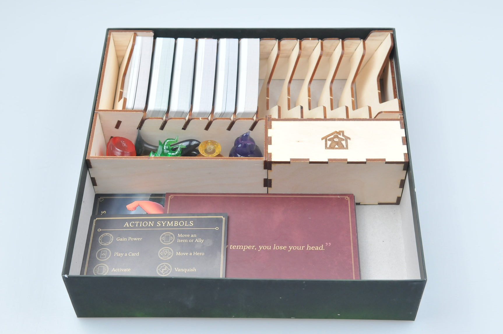 Meeple Realty - Villain Lair (Compatible with Villainous)