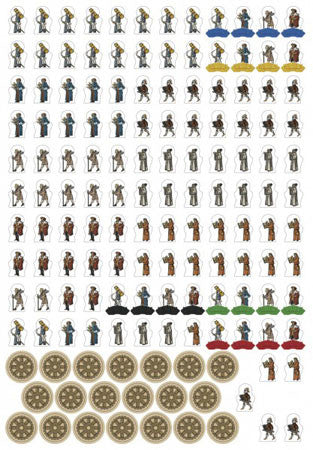 Orléans: Game Figures Upgrade Set