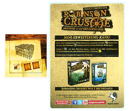 Robinson Crusoe: Adventures on the Cursed Island - Runch Mini Expansion (German Import)