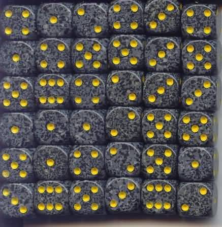 Chessex - 36D6 - Speckled - URBAN CAMO