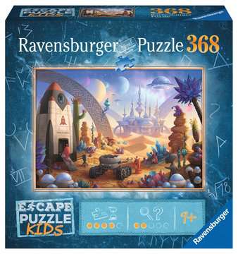 Puzzle - Ravensburger - Escape Kids: Space Storm Strike (368 Pieces)