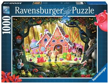 Puzzle - Ravensburger - Hansel and Gretel Beware! (1000 Pieces)