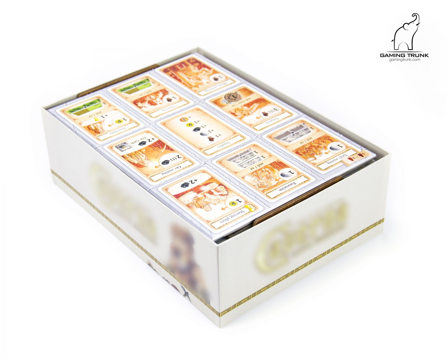 Gaming Trunk - Cave Organizer for Caverna (Walnut)