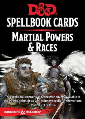 Dungeons & Dragons: Spellbook Cards - Martial Powers & Races (2nd Edition)