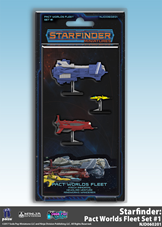 Starfinder: Minis - Pact Worlds Fleet Set 1