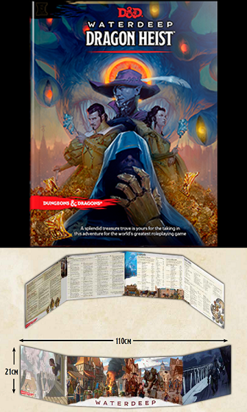 Dungeons & Dragons: Waterdeep - Dragon Heist DM Screen