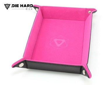 Die Hard Folding Rectangle Tray - Pink Velvet
