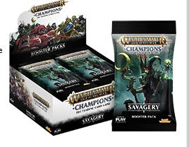 Warhammer: Age of Sigmar Champions Savagery - Booster Box