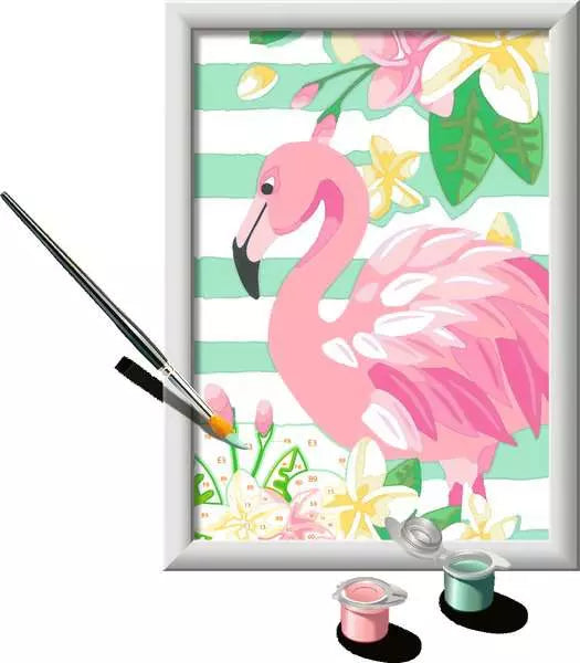Ravensburger CreArt Paint - Think Pink Flamingo