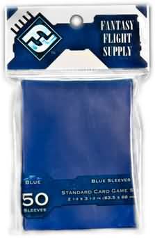 Fantasy Flight Card Sleeves: Standard Card Game Size - Blue (50)