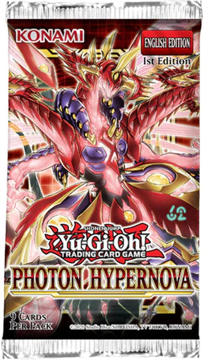 Yugioh - Photon Hypernova Booster Pack - 1st Edition