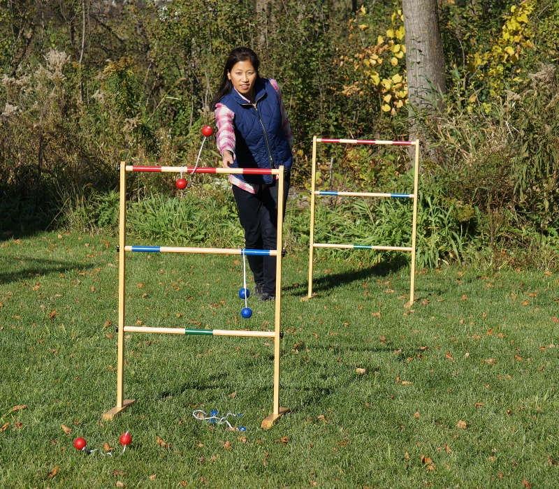 Ladder Toss - Double Ladder Ball Game