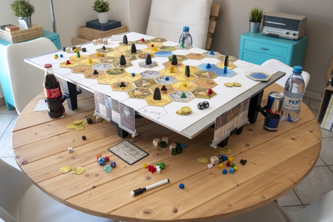 AdapTableTop - Blue (Standard Edition) (See Description)