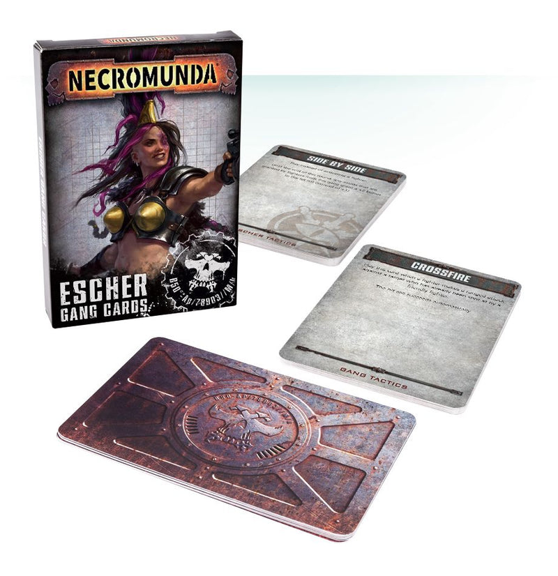 Games Workshop - Necromunda: Underhive - Escher Gang Cards
