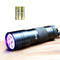 Space Roller Dice - 9 LED Ultra Violet Blacklight Flashlight