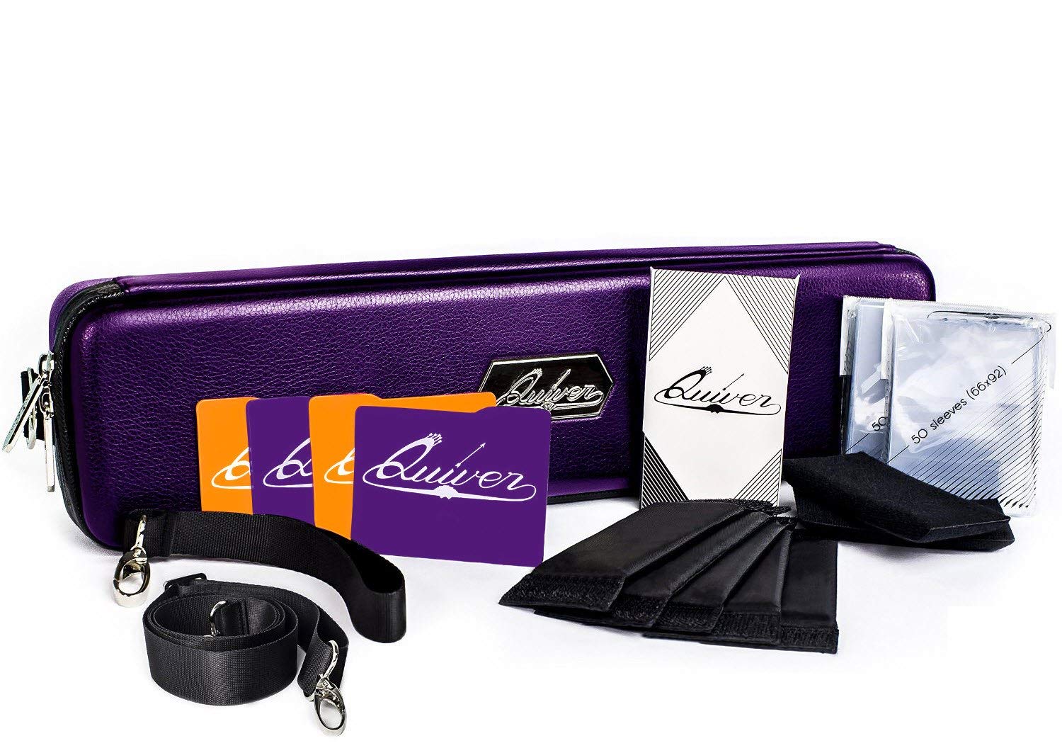 Quiver Time - Portable Game Card Carrying Case (Violet)