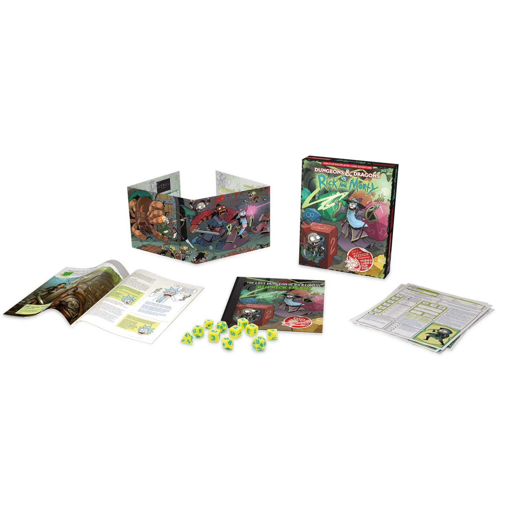 Dungeons & Dragons Vs Rick And Morty