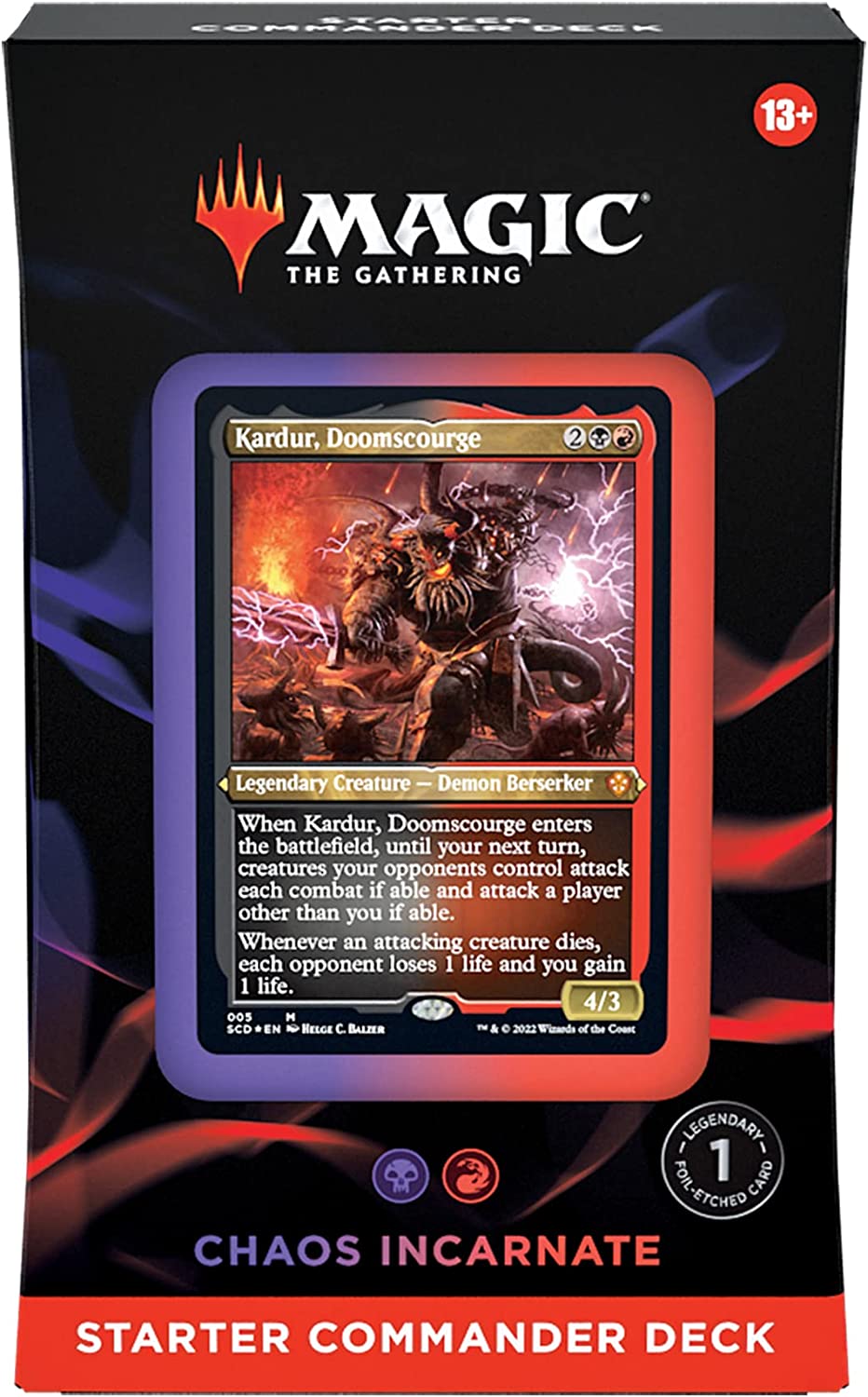 Magic: The Gathering - Starter Commander Deck (Chaos Incarnate)
