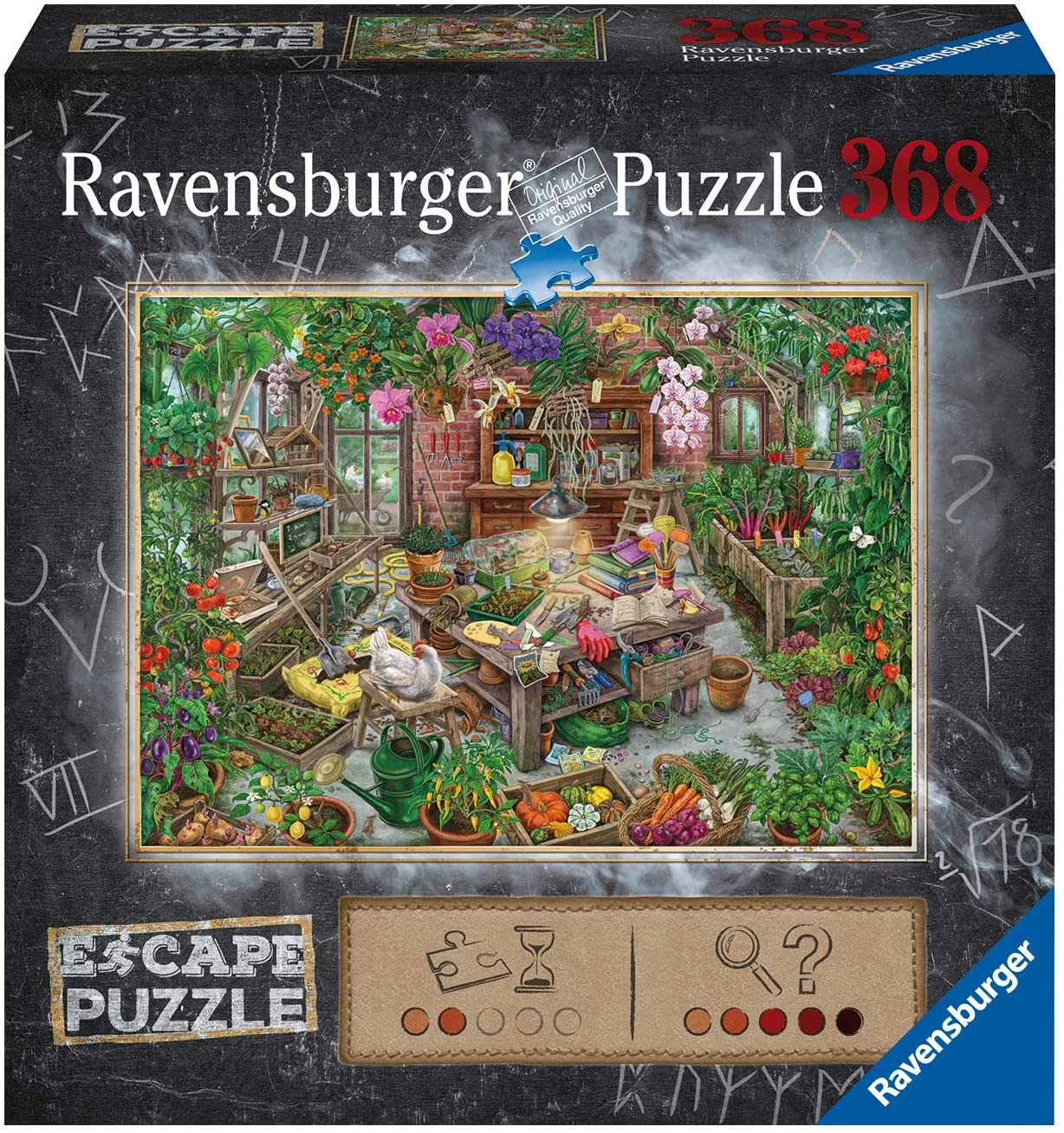 Puzzle - Ravensburger - Escape Puzzle: The Cursed Greenhouse (368 Pieces)