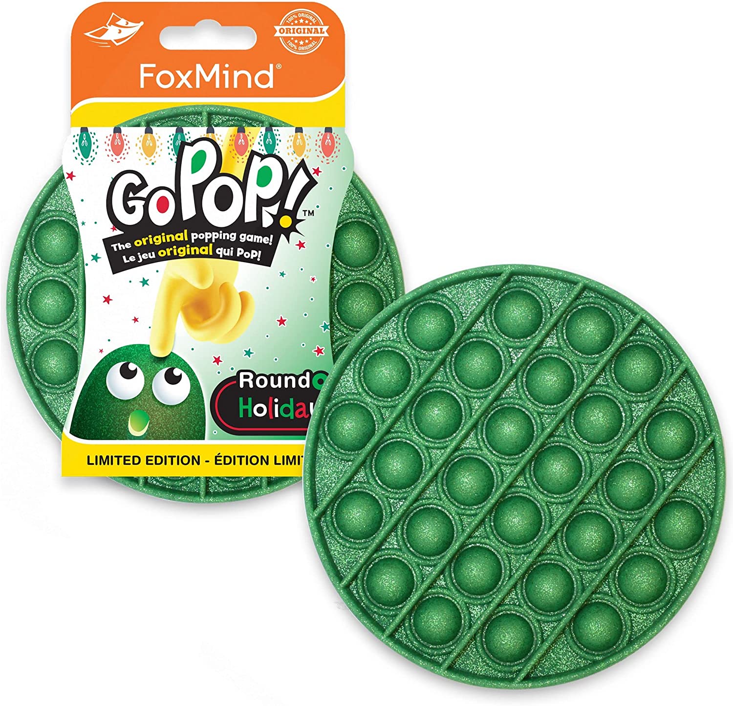 Go Pop! Roundo Limited Edition: Green Glitter