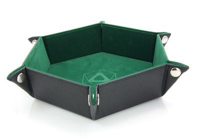Die Hard Folding Hex Tray - Green Velvet