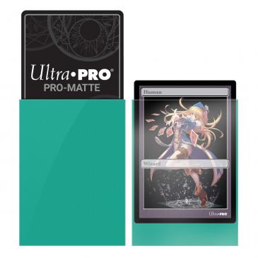 Ultra Pro - PRO-Matte 60ct Small Deck Protector® sleeves: Aqua