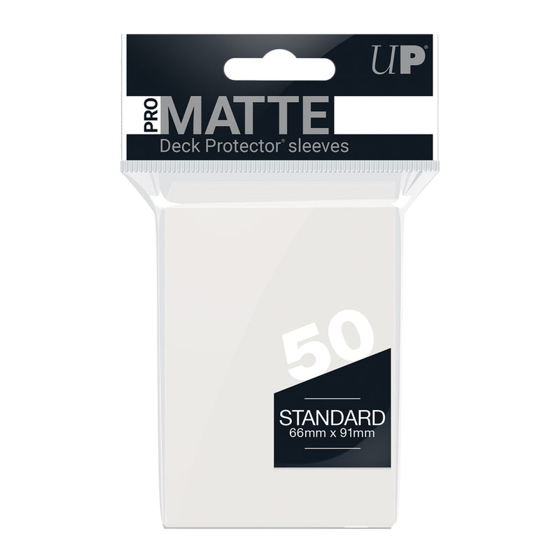 Ultra Pro - PRO-Matte 50ct Standard Deck Protector® sleeves: Clear