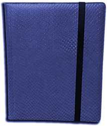9-Pocket Dragonhide Sideloading Binder: Blue