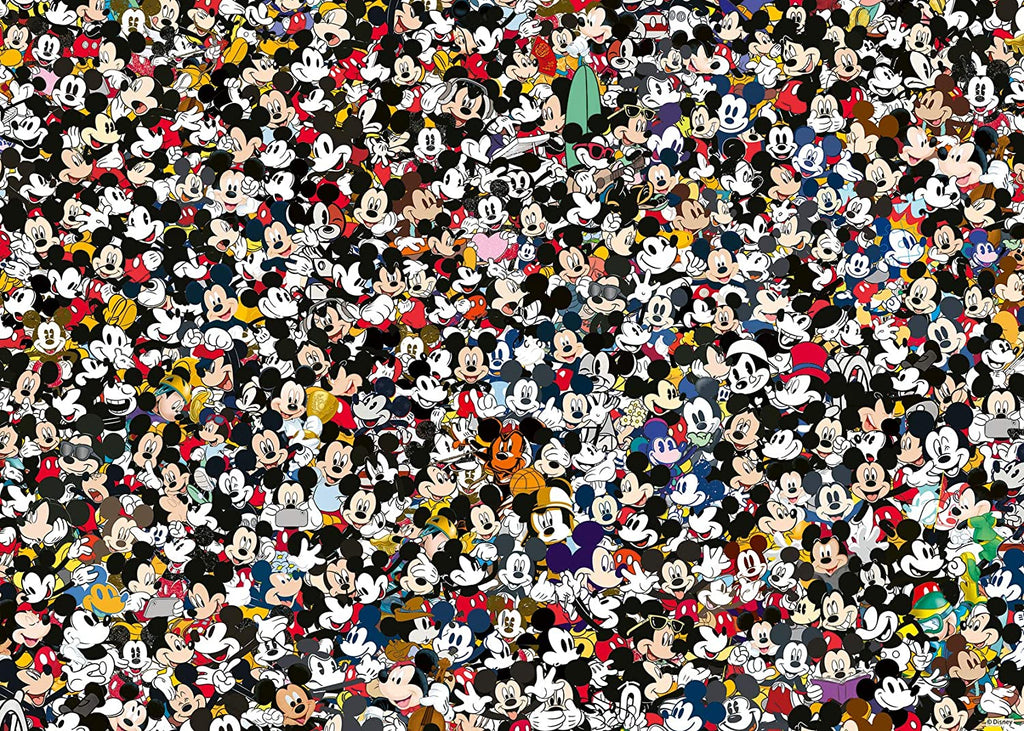 Puzzle - Ravensburger - Challenge Puzzle: Disney Mickey Multi