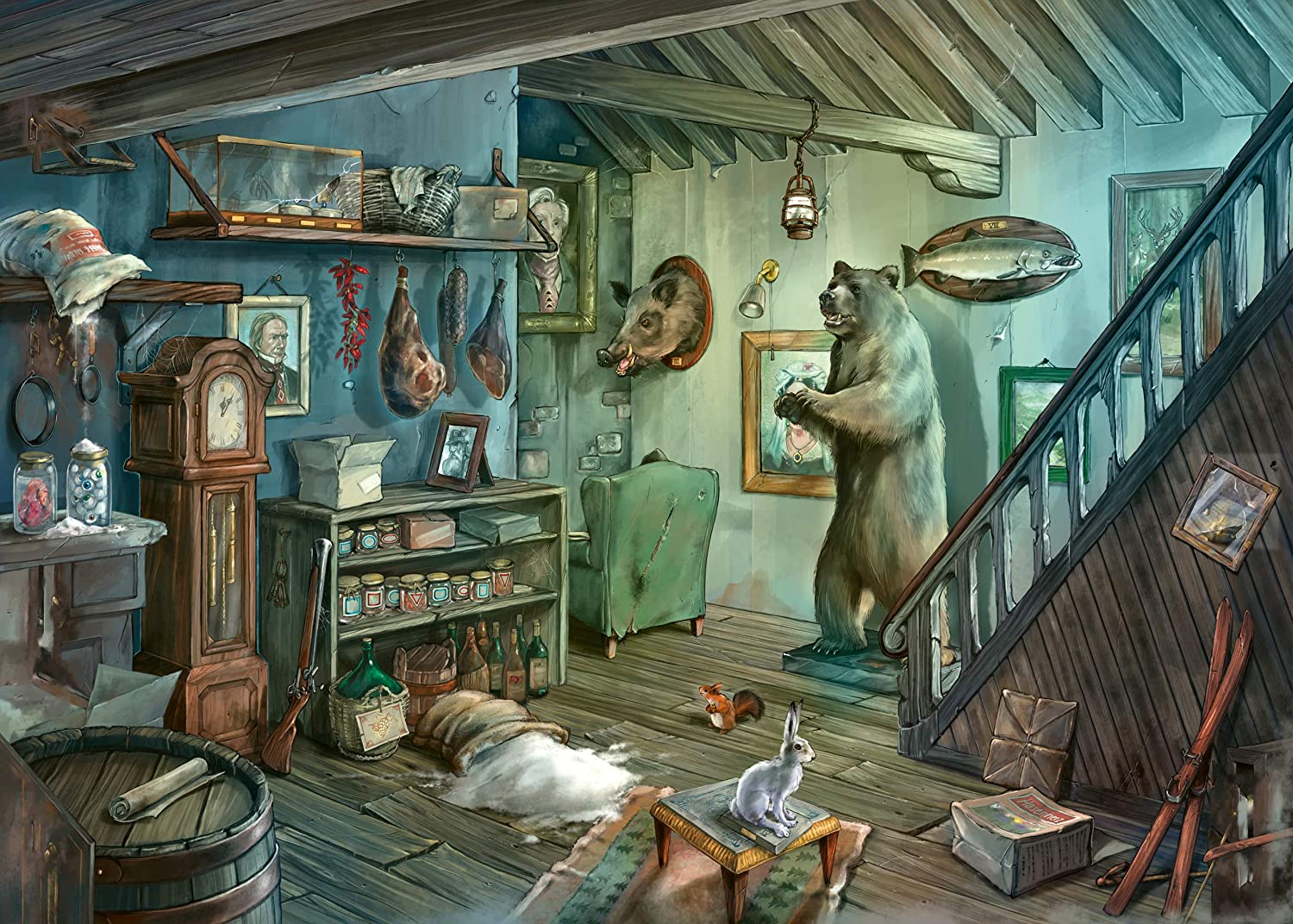 Puzzle - Ravensburger - Escape Puzzle: Forbidden Basement (759 Pieces)