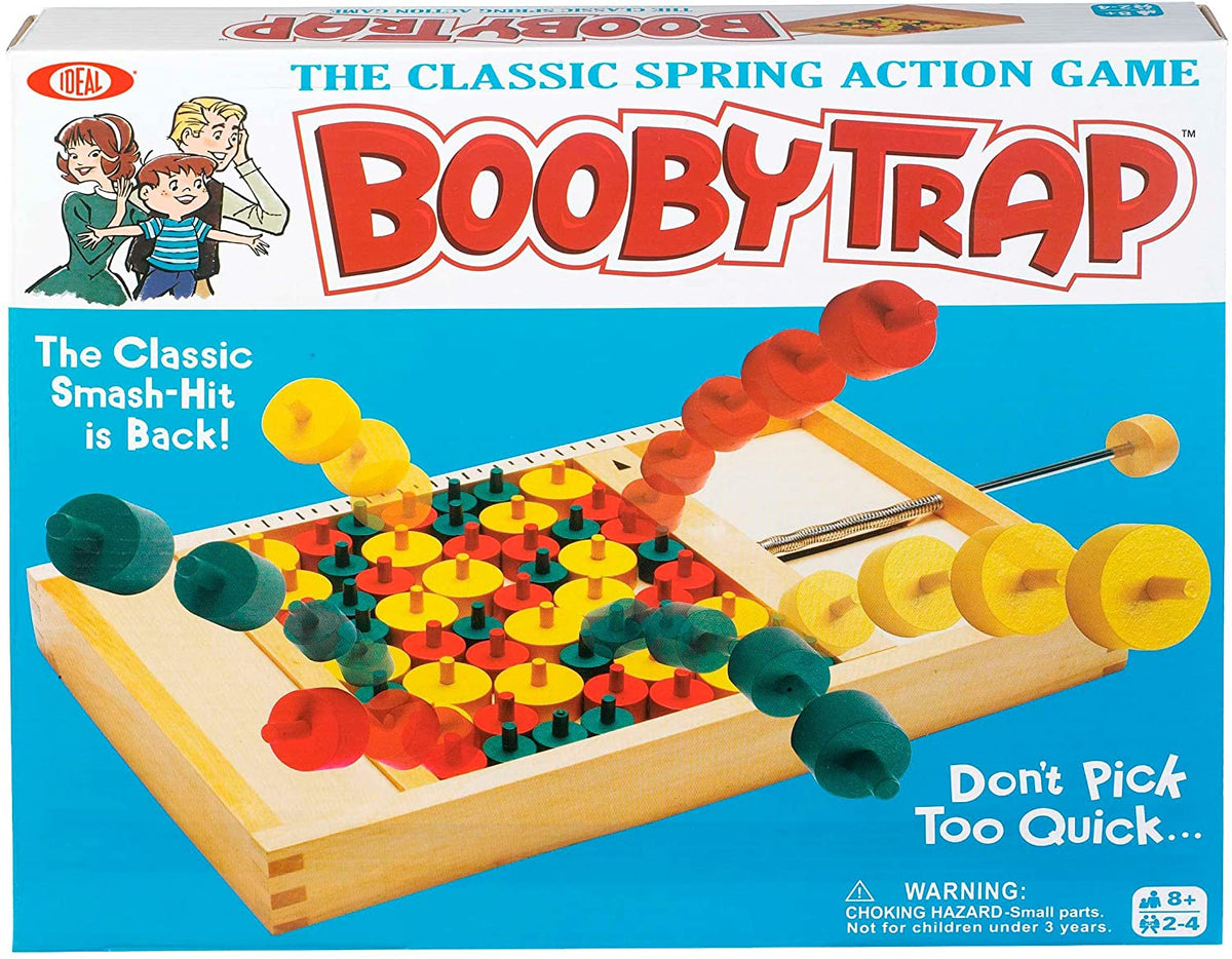 Booby Trap Classic Wood Game (a.k.a. Oh Snap!) Board Game Bliss