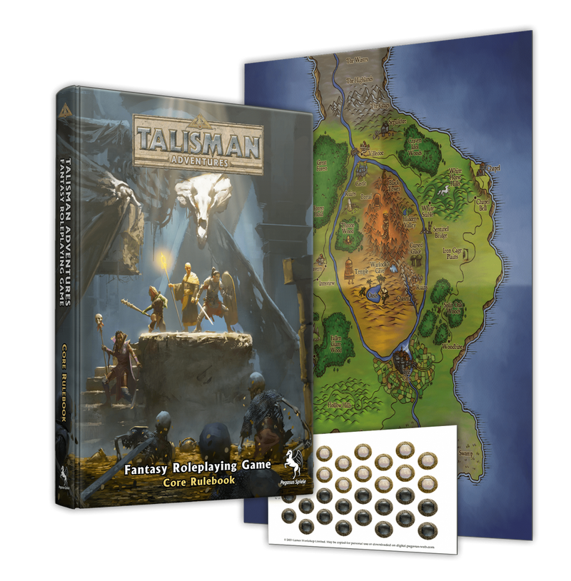 Talisman Adventures RPG: Core Rulebook (Hard Cover)