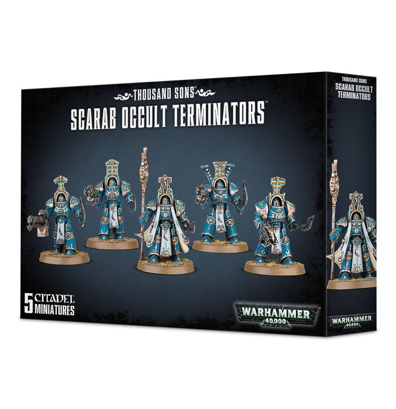 Games Workshop - Thousand Sons: Scarab Occult Terminators