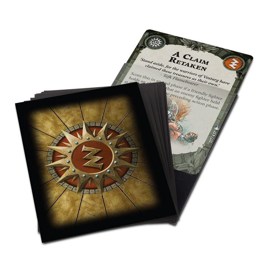 Games Workshop - Warhammer Underworlds: Shadespire - The Chosen Axes Sleeves