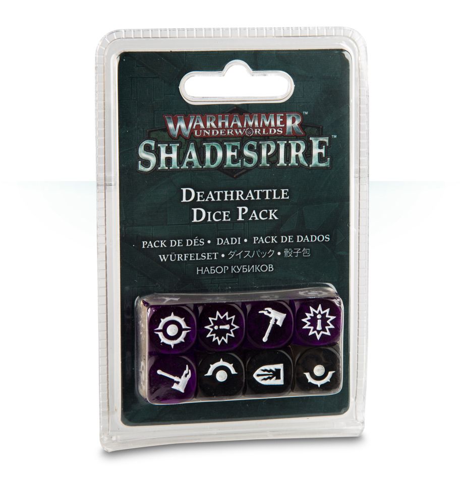 Games Workshop - Warhammer Underworlds: Shadespire - Deathrattle Dice Pack