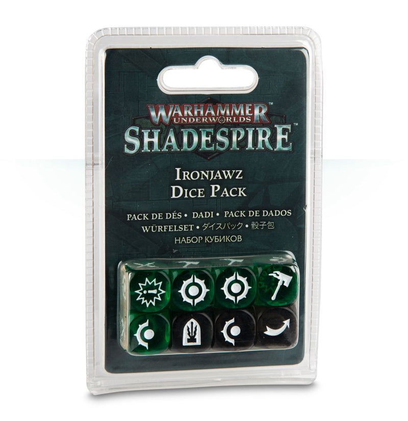 Games Workshop - Warhammer Underworlds: Shadespire - Ironjawz Dice Pack