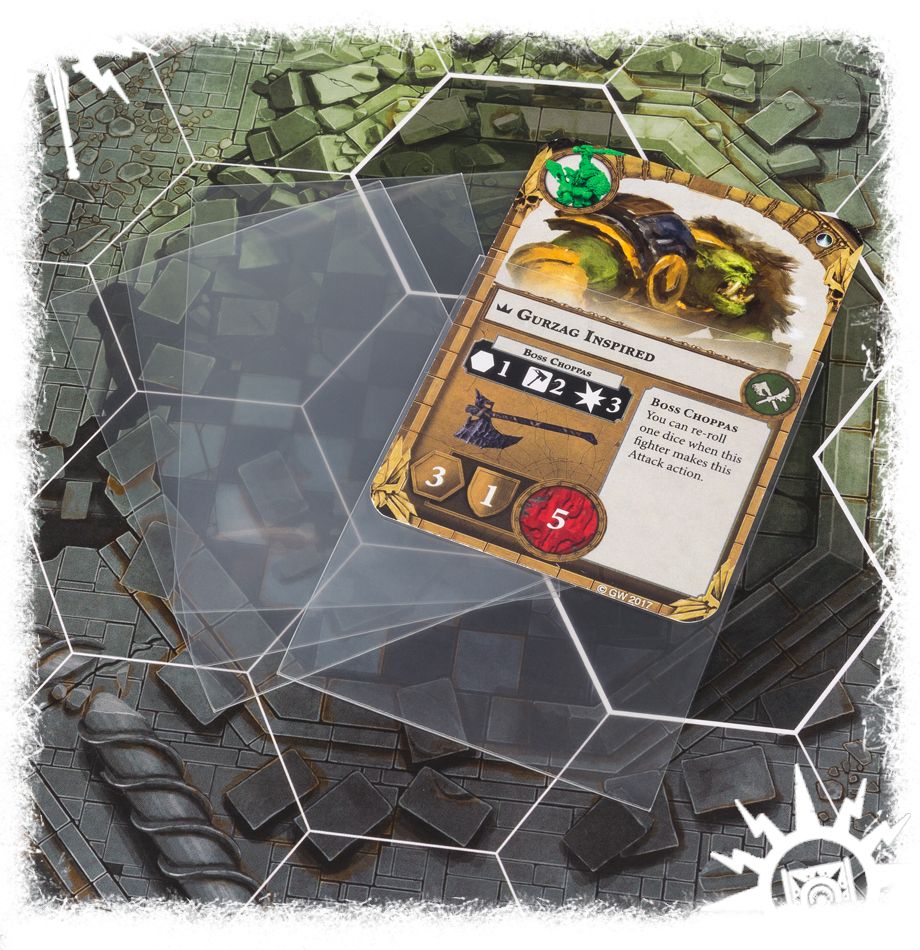 Games Workshop - Warhammer Underworlds: Shadespire - The Ironskull’s Boyz Sleeves