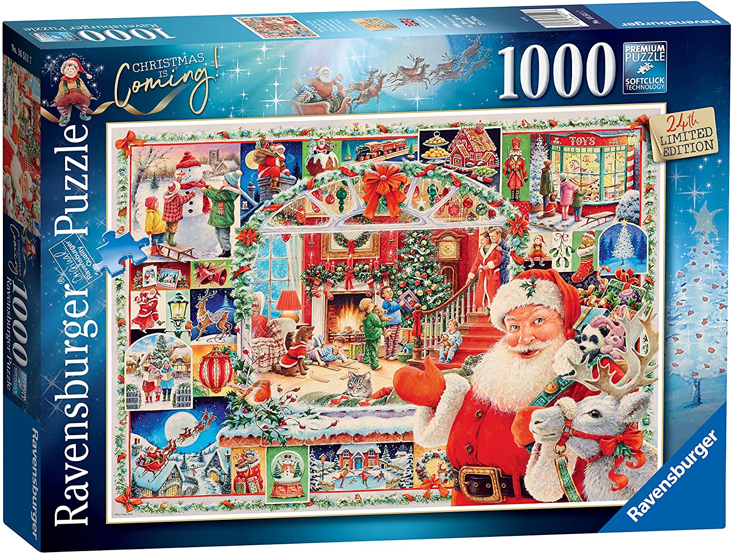 Puzzle - Ravensburger - Christmas is Coming! (1000 Pieces)