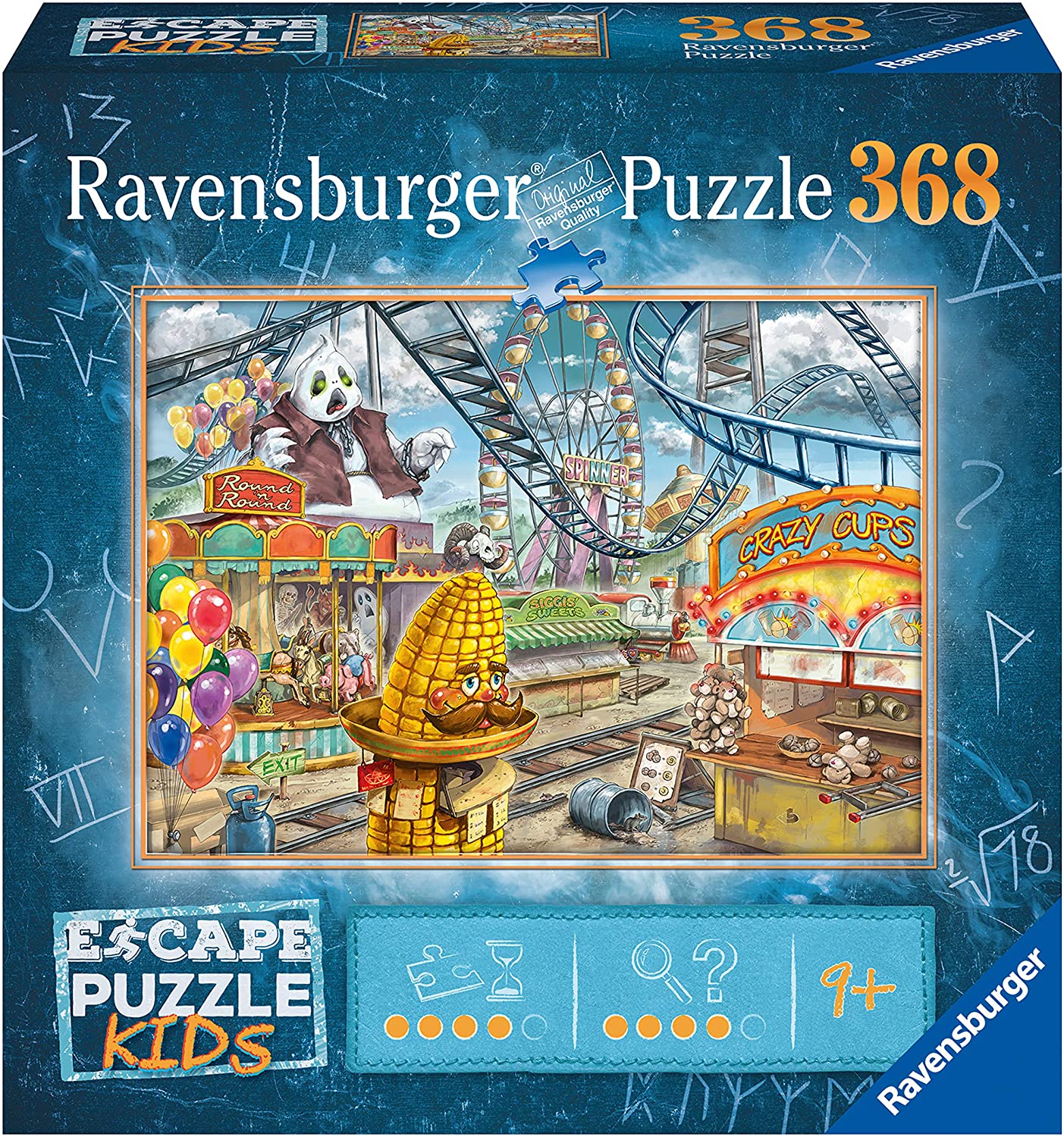 Puzzle - Ravensburger - Escape Puzzle Kids: Amusement Park Plight (368 Pieces)