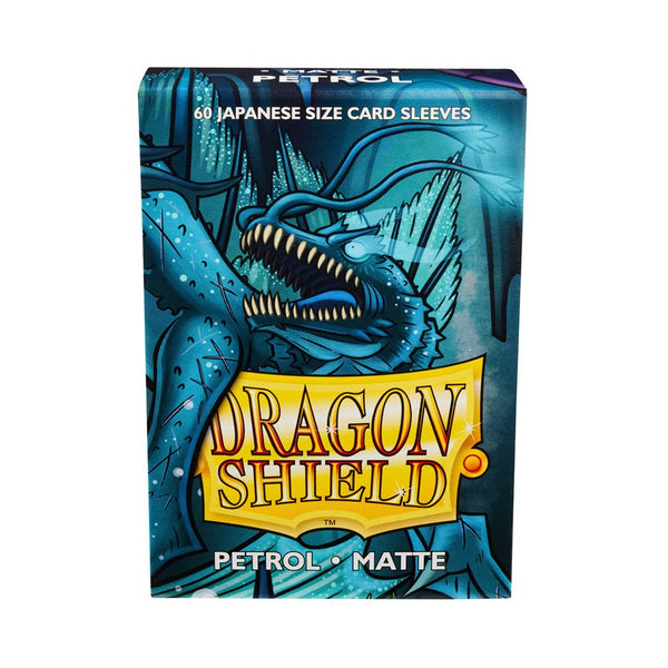 Dragon Shield - Japanese Size Matte Sleeves: Petrol (60ct)