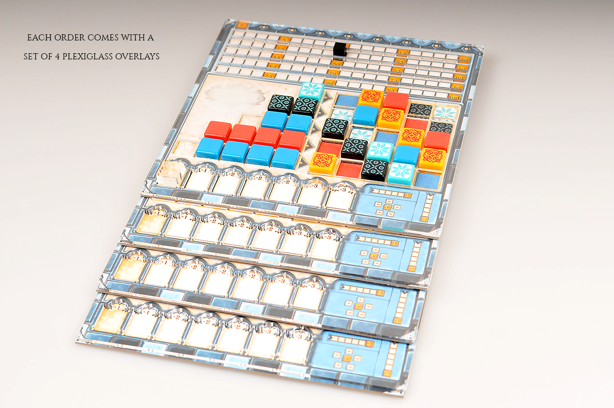 Meeple Realty - A-Z Overlays (Compatible with Azul)