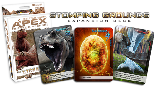 Apex Theropod Deck-Building Game: Stomping Grounds Expansion Deck
