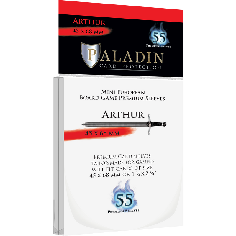 Paladin Card Protection - Arthur (45 mm × 68 mm, Mini European)