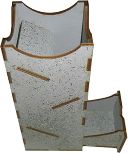Knockdown Dice Tower - Stone